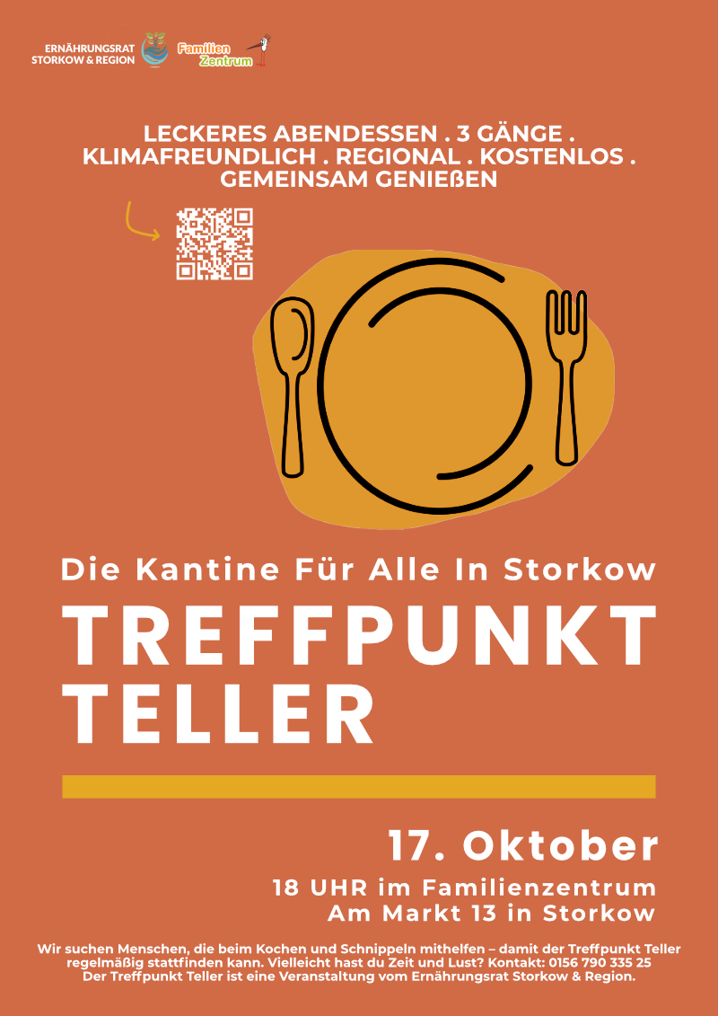 Plakat Treffpunkt Teller